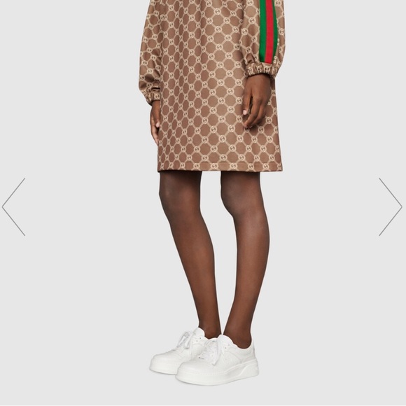 WOMEN'S GG EMBOSSED SNEAKER - Picture 3 of 12